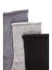 trendyol 3er-Set: Socken in Schwarz/ Grau/ Blau