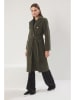 trendyol Wintermantel in Khaki