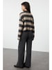 trendyol 2tlg. Outfit in Anthrazit/ Beige