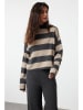trendyol 2-delige outfit antraciet/beige