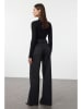trendyol Dżinsy - Comfort fit - w kolorze czarnym