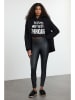 trendyol Kunstleren legging zwart