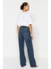 trendyol Spijkerbroek - comfort fit - blauw