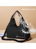 Onamaste Yogatasche in Schwarz - (L)20 x (B)12 x (H)3 cm