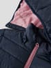 name it Doorgestikte jas donkerblauw