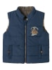 name it Omkeerbare bodywarmer "Moyo" blauw/kaki