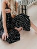 LA Angels Jumpsuit in Schwarz/Creme