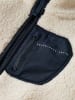 name it Fleece vest crème/donkerblauw