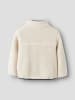 name it Fleecejacke in Creme/ Dunkelblau