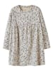 name it Kleid in Creme/ Dunkelblau