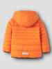 name it Doorgestikte jas "Marble" oranje