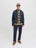 Jack & Jones Koszula w kolorze ciemnozielono-beżowym