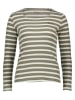 Pepe Jeans Longsleeve in Olive/ Creme
