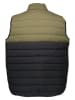 Pepe Jeans Steppweste in Schwarz/ Oliv