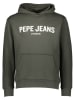 Pepe Jeans Hoodie in Dunkelgrün