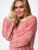 Pieces Pullover "Pcjenna" in Rosa/ Rot