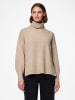 Pieces Rollkragenpullover in Beige