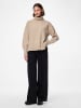 Pieces Rollkragenpullover in Beige