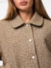 Pieces Teddyjacke "Pcnadia" in Camel