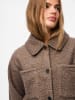 Pieces Teddyjacke "Pcoline" in Camel