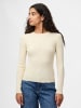 Pieces Longsleeve "Pcmira" in Creme