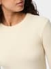Pieces Longsleeve "Pcmira" in Creme