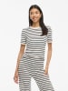 Vila Shirt "Vilipsa" wit/zwart