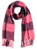 Camel Active Szal w kolorze różowo-czarnym