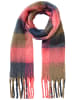 Camel Active Schal in Pink/ Dunkelblau/ Khaki