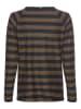 Camel Active Longsleeve donkerblauw/bruin