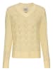 Camel Active Sweter w kolorze żółtym