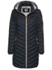 Camel Active Doorgestikte mantel donkerblauw
