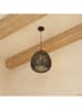 WellHome Hanglamp bruin - (H)35 x Ø 35 cm