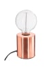 WellHome Ledtafellamp goudkleurig - (H)33 x Ø 18 cm