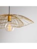 WellHome Lampa wisząca w kolorze złotym - 50 x 30 cm