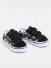 Vans Leder-Sneakers "Old Skool V" in Weiß/ Schwarz