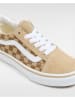 Vans Leder-Sneakers "Old Skool" in Beige