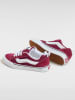 Vans Leren sneakers "Knu Skool" rood