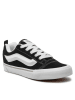 Vans Leder-Sneakers "Knu Skool" in Schwarz