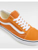 Vans Skórzane sneakersy "Old Skool" w kolorze pomarańczowym