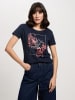 Cross Jeans Shirt donkerblauw