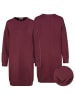 Sublevel Sweatkleid in Bordeaux