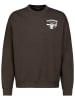 Sublevel Sweatshirt in Dunkelbraun