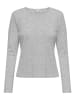 ONLY Longsleeve in Hellgrau