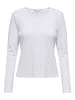 ONLY Longsleeve in Weiß