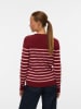 ONLY Sweter w kolorze bordowo-jasnoróżowym