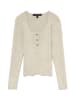 ONLY Sweter w kolorze kremowym