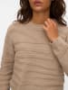 ONLY Sweter w kolorze szarobrązowym