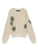 ONLY Sweter w kolorze beżowym