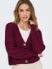 ONLY Cardigan in Bordeaux